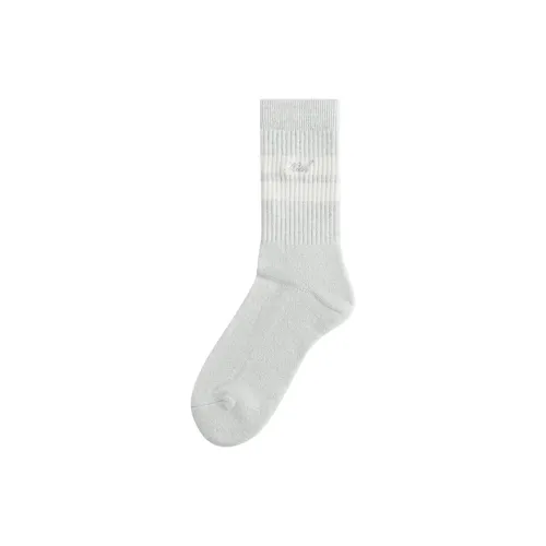KITH Collaboration 1 Pack Gray Men's MID Shin Socks