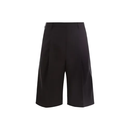 DRIES VAN NOTEN Черные Женские Повседневные шорты