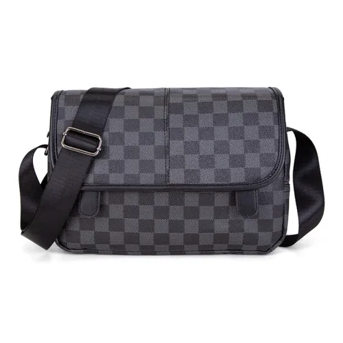 Old Man's Head Сумка через плечо из синтетической кожи мужская черная