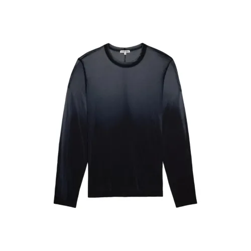 COTTON CITIZEN Черный тон Мужская T-рубашка