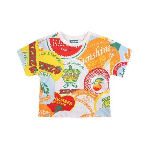KENZO Многоцветные Детские Рубашки T