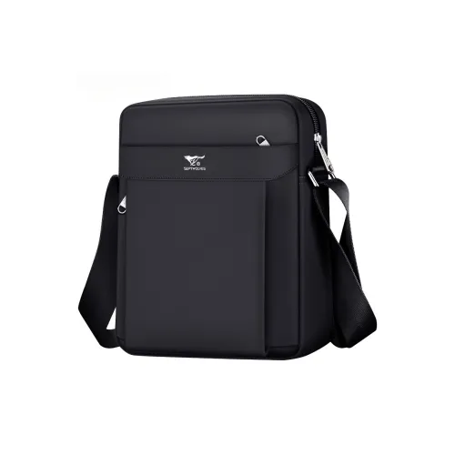 SEPTWOLVES Oxford Сумка через плечо Стандартная Мужская Черная