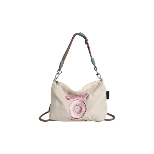 WHERE WHAT WHO Композитная ткань Сумка на одно плечо Женская Многоцветная