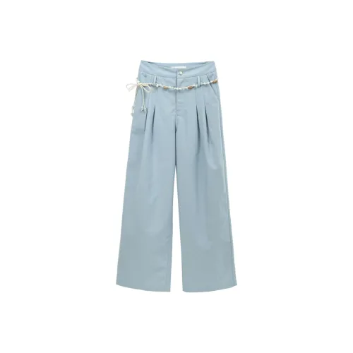 MISHOW Синий цвет морской соли Женские Повседневные брюки