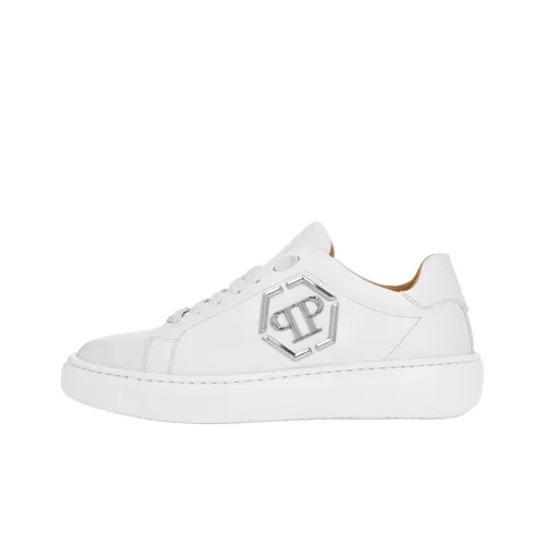 PHILIPP PLEIN Hexagon Low Топ Скейтборд Кроссовки Мужские Белые
