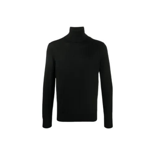 Ermenegildo Zegna Черные Мужские Кашемировые Свитера