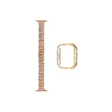 Искрящийся ромб [Розово-золотой + Однобортный розово-золотой ромб чехол]