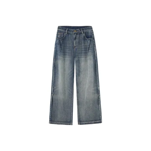 WLNEXT Джинсы Модный бренд Высокое качество Эксклюзивные Брюки Пара Модный Унисекс