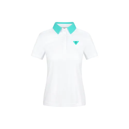 EUROPEAN TOUR Женские футболки T