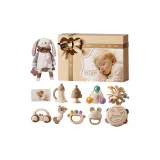 Квадратный стиль [Набор из 10 погремушек для малышей и кукла]