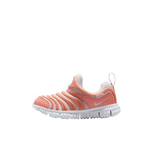 Nike Dynamo Free Low Топ Детские беговые кроссовки Апельсин Children Возраст 3-7 лет