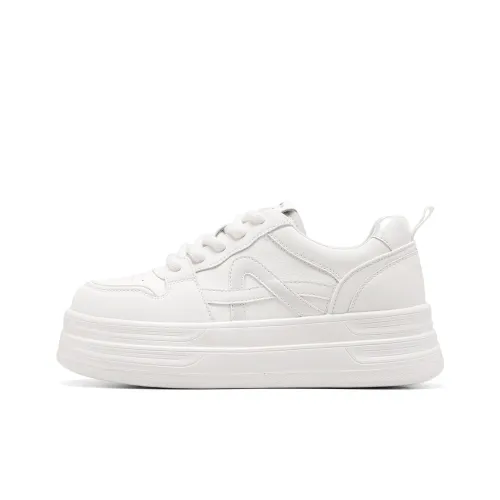 C°BANNER Низкие кроссовки для скейтбординга женские цвет экрю