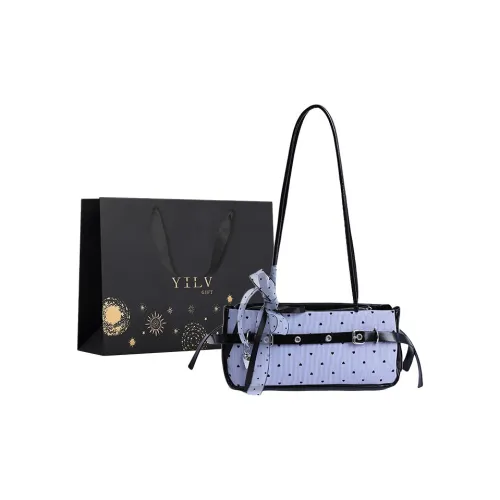 Yi Brigade ПУ (полиуретан) Сумка через плечо Женская Синие полосы