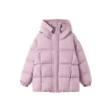 Фиолетовый 70128 - Белый утиный пух