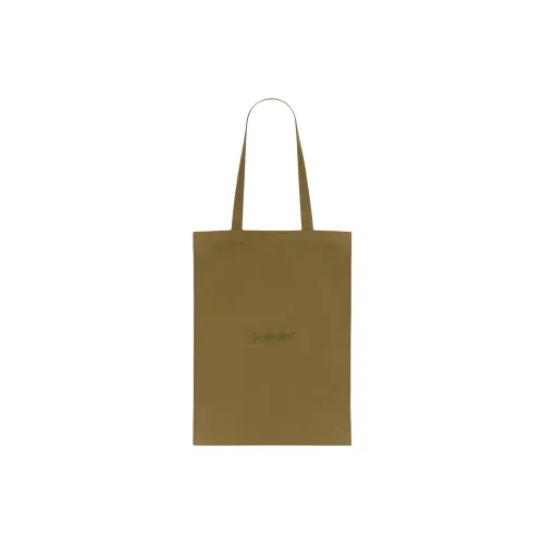 SAINT LAURENT Чеснок Хлопок Тоут Сумка Сумка для покупок Сумка Сумка через плечо Маленькая Женская Хаки