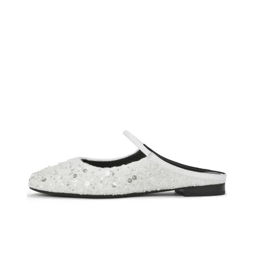 CHARLES KEITH Композитная подошва Домашние тапочки Женские Белые