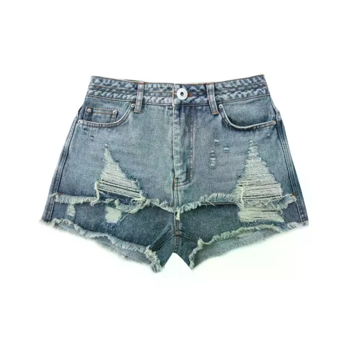 ER Синий Женские Джинсовые Шорты