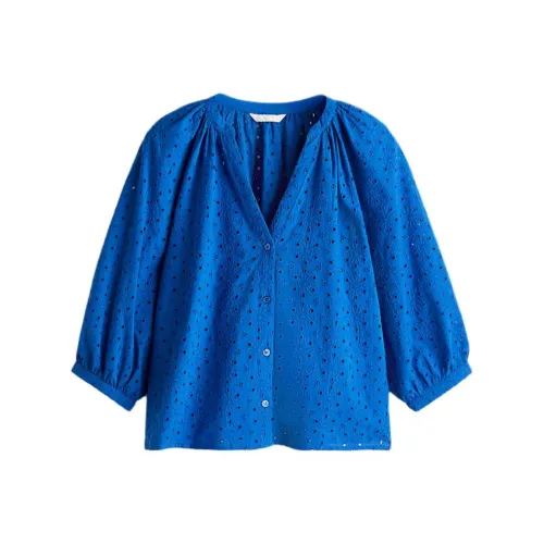 H&M Синие Женские Рубашки