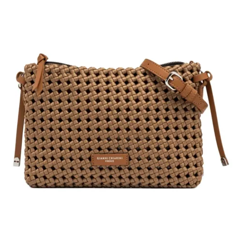 GIANNI CHIARINI Полипропиленовый клатч женский коричневый