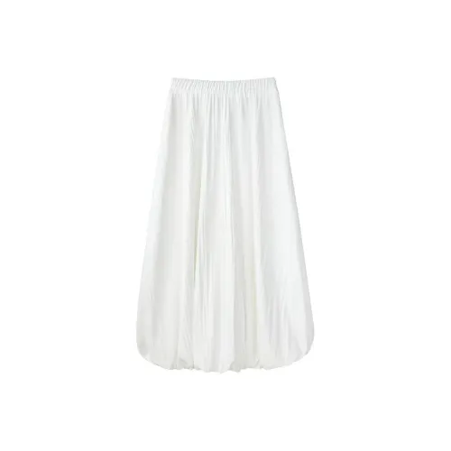 OUKEJI Повседневный Длинный Юбка Женские