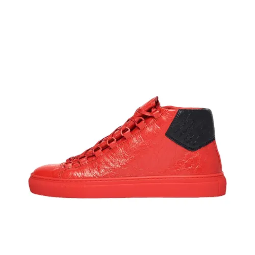 Balenciaga Arena MID Топ Скейтборд Кроссовки Мужские Красные