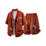 Красный (Топ + Шорты)