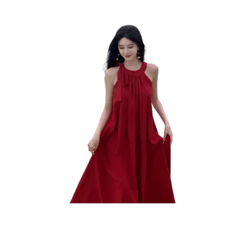 Si Bei'er Без рукавов Платье Женское