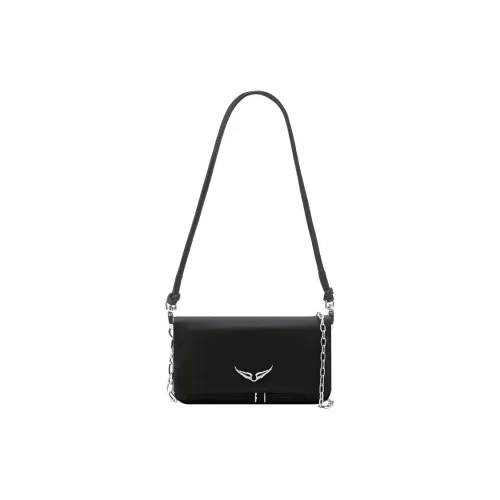 Zadig Voltaire Кожа Сумка через плечо Женская Черная