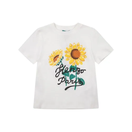 KENZO Белая Детская Рубашка
