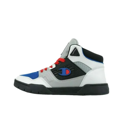 Champion 3 On 3 High Топ Скейтборд Кроссовки Мужские Черные Серые