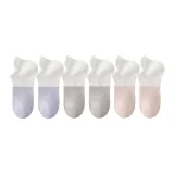 2 Фиолетовых Белых + 2 Серых Белых + 2 Розовых Белых