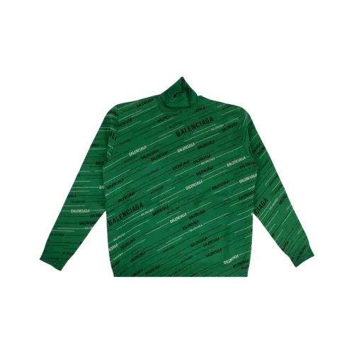 Balenciaga Свитер Женский Зеленый