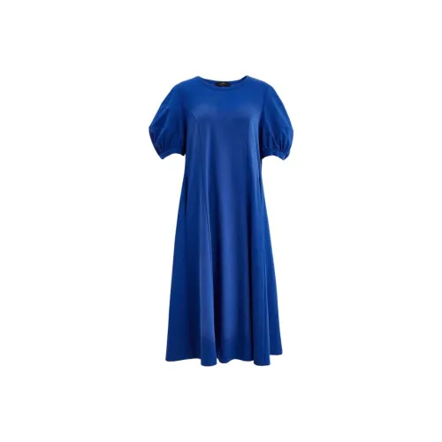 AUM Blue Женские Короткие Платья с Рукавами