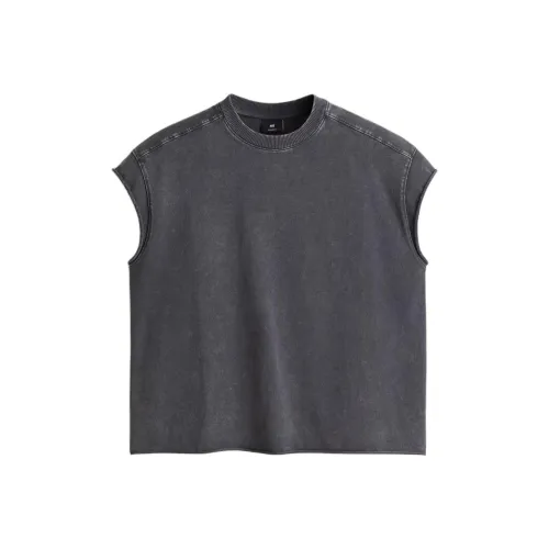 H&M Темно-серые мужские майки