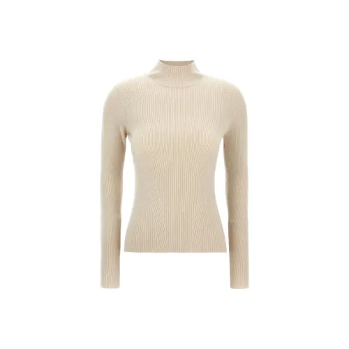 MaxMara Бежевые Женские Свитеры