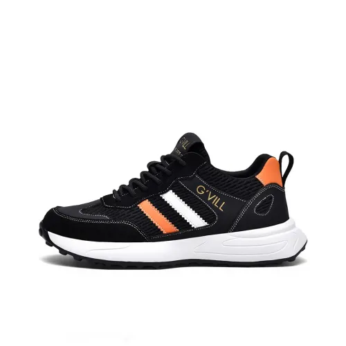 G'VILL Амортизация Устойчивый к истиранию Дышащий Увеличивающий высоту Низкий Топ Casual Мужской