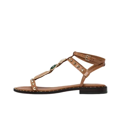 Пепельные сандалии Penny в римском стиле 1,8 см женские