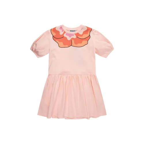 KENZO Платье SS24 Светло-розовый Детский