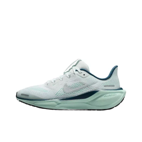 NIKE Pegasus 41 Детские беговые кроссовки Призрак Аква-зеленый Школьный возраст