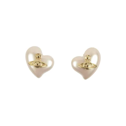 Vivienne Westwood Brass Stud Серьги Женские Бежевый