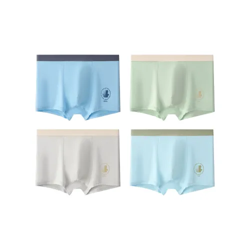 DAFENQIMIMA Сетчатый Bottom 4 Pack Мужские Боксеры