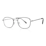 Черно‑серебряная оправа