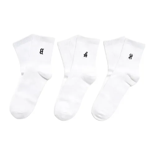 MLB Носки Crew Унисекс упаковка из 3 пар белые