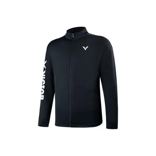 VICTOR Черная унисекс куртка