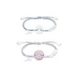 Карп кои Мирный Застежка Браслет-шнурок [1 пара]