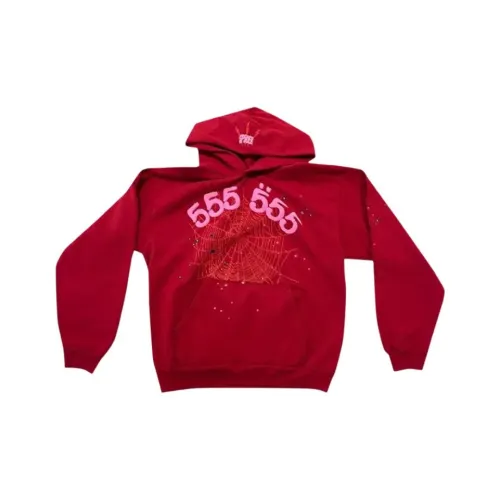 Sp5der Красный Мужской Свитшот