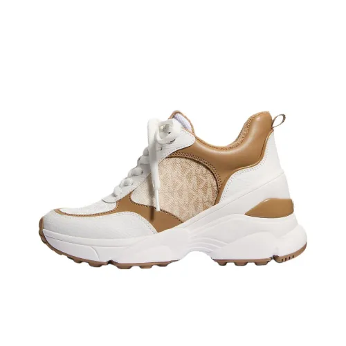 MICHAEL KORS Katrina Low Топ Толстая подошва Кроссовки Женские Коричневый