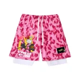 159 Фальшивая Розовая (M Желтые Буквы + IXX Ромашка Черный Логотип)