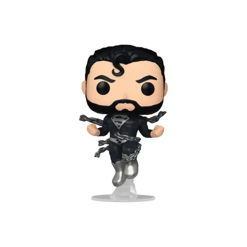 Funko DC Comic Superman Черный BATTLE Костюм Edition Фигурки в стиле Chibi