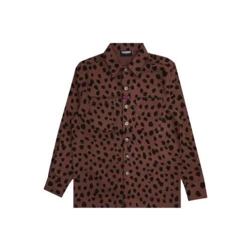 PLEASURES Куртки и Пальто Мужской Коричневый